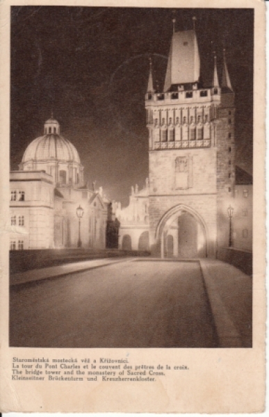 Staroměstská Mostecká Věž 1940 95 036 ●